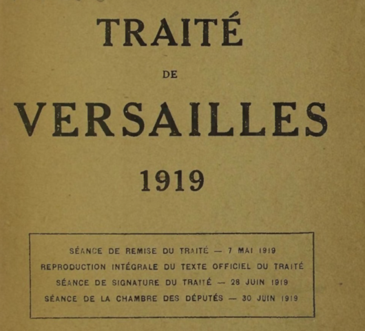 Signature du Traité de Versailles