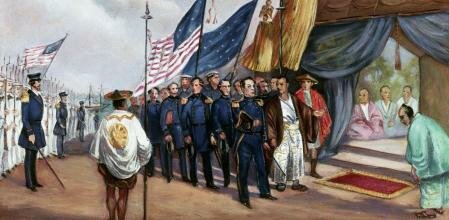 JAPON FUE OBLIGADO A ABRIRSE A OCCIDENTE