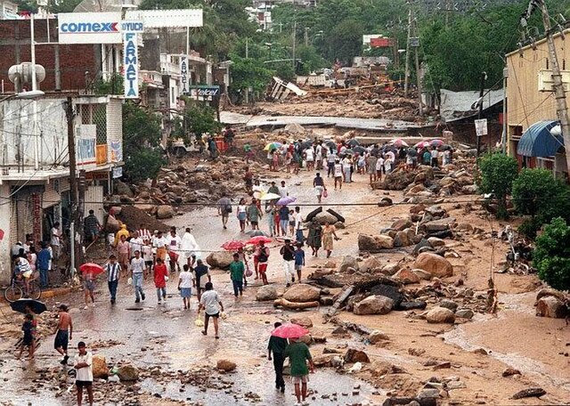 Huracán “Paulina”, México