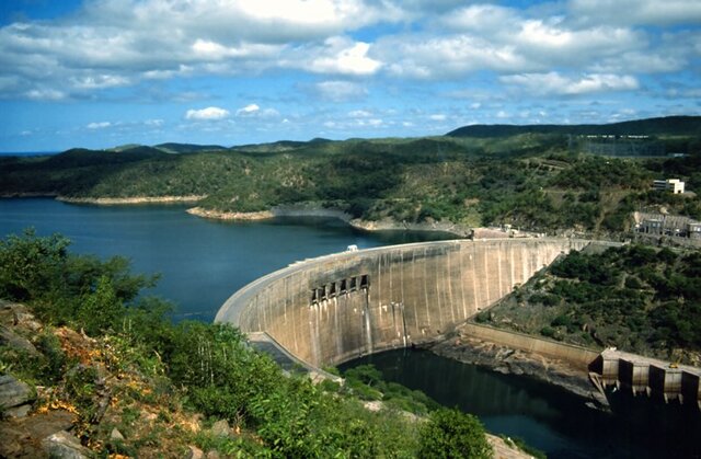 Lago Kariba (frontera entre Zambia y Zimbabue)
