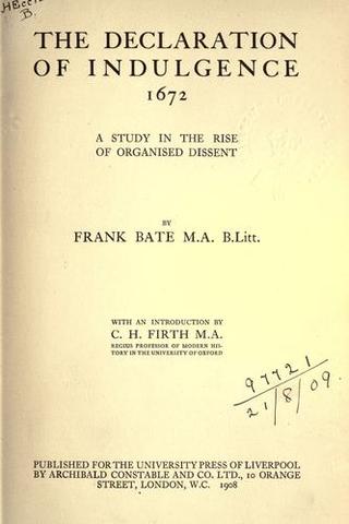 Royal Declaration of Indulgence