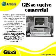 el primer producto GIS comercial.