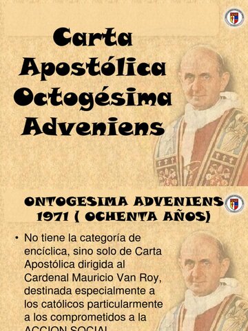 Octogesima advenies