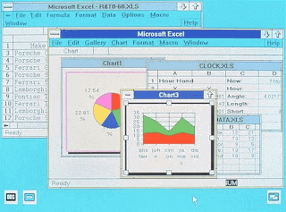 Primera versión de Excel para Windows