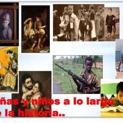 Timeline: Linea del tiempo "La Infancia y Adolescencia"