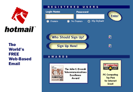 Hotmail commercially launched