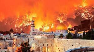 Israel-Incendio de Jerusalén