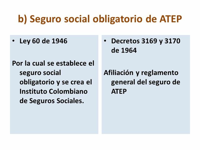 Ley Del Seguro Social Obligatorio