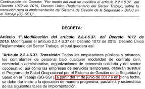 Decreto 0171 de 2016