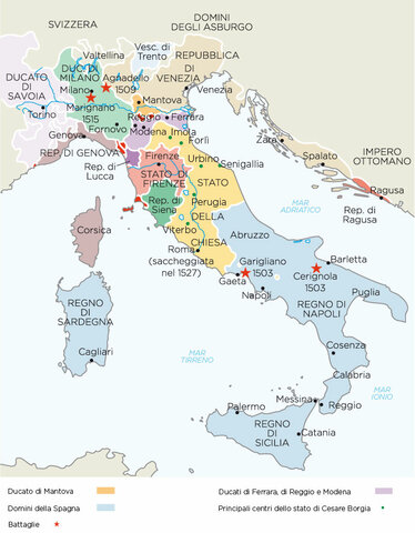 L'Italia degli Stati regionali (XIV/XV)