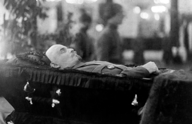 Mort de Lénine, chef des bolcheviks