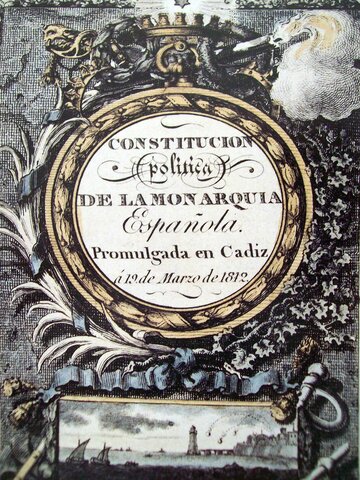Constitución de Cádiz.