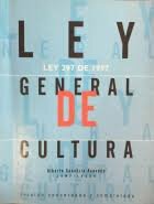 Ley general de cultura