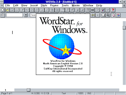 Word Processing/ Wordstar