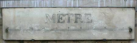 Establecimiento de la unidad metro