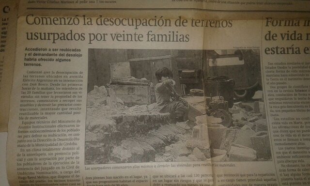 Vienen a vivir al terreno  el Hno. de mi papá (Robert y su flia.)