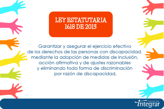 Ley estatutaria 1618