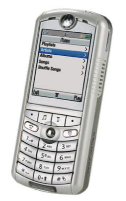 Celular reproductor de música - Avance tableta