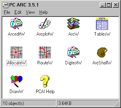 LANZAMIENTO DE PC ARC / INFO