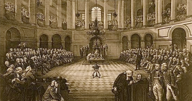 First recorded Irish parliament meeting
