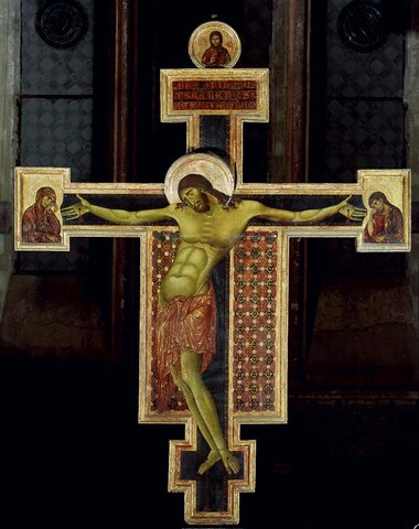 Crocifisso su tavola, Cimabue