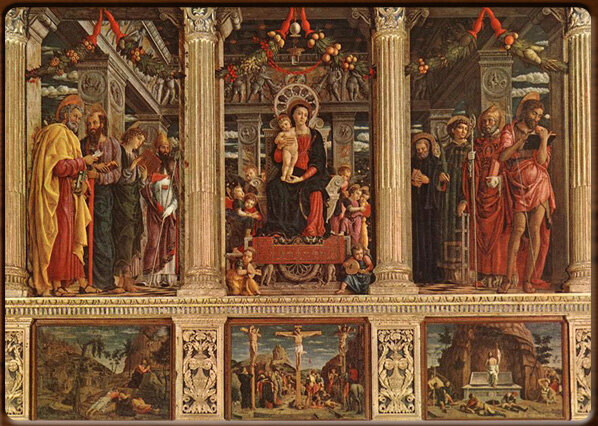 Pala di San Zeno, Andrea Mantegna