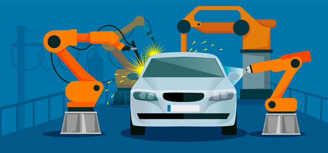 La industria automovilística y gaseosa