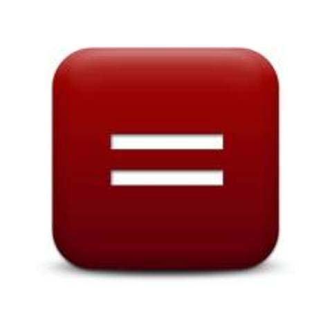 The equals sign