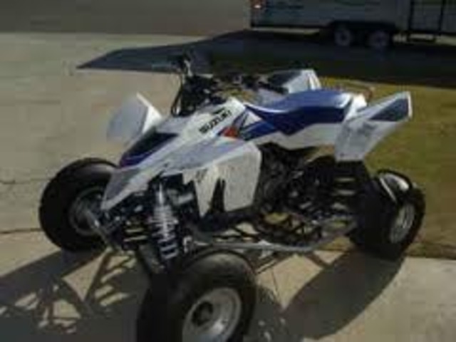 my dad gets a fourwheeler