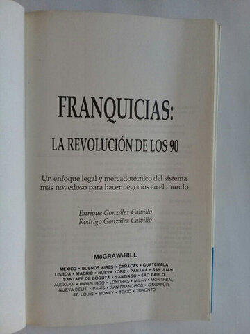 Libro Franquicias