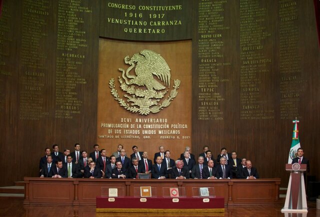 Creación de la Constitución Política de los Estados Unidos Mexicanos