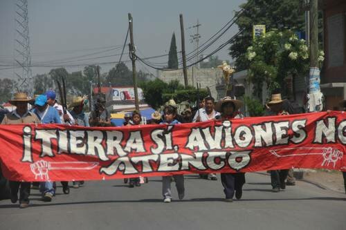 Enfrentamientos en Atenco