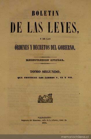 1835-1836 Las Siete Leyes Constitucionales