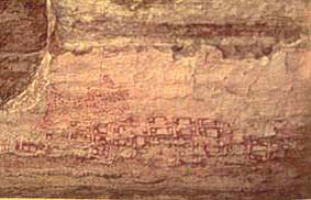 Mapa de la ciudad de Catalhoyuk