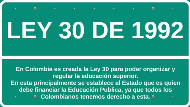 Lay 30 de 1992
