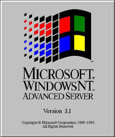 Windows NT 3.1 Advanced Server