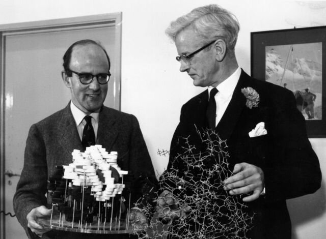 Max Perutz y John Kendrew