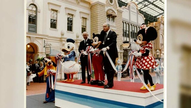 Opening of Tokyo Disneyland