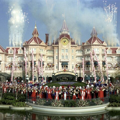 Euro Disney Opens