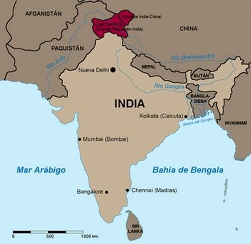 India. Ubicación temporal y territorial