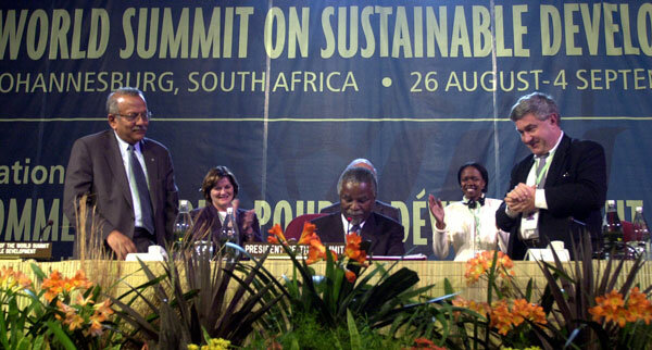 The World Summit on Sustainable Development
