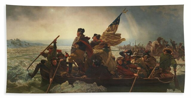 George Washington Crosses the Delaware River December 1776