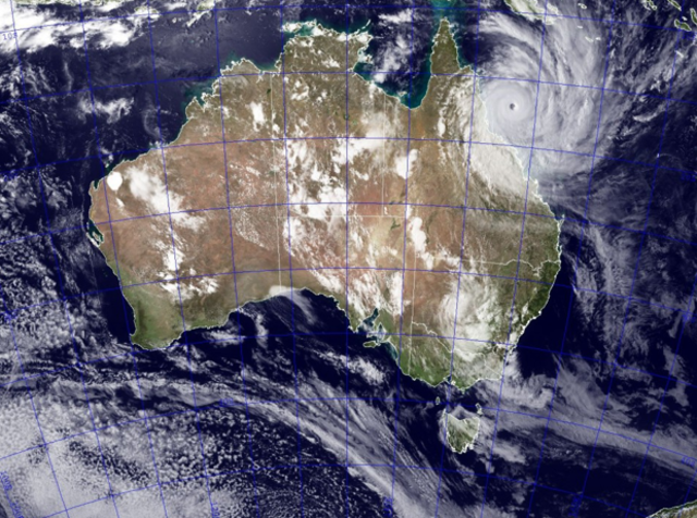 Cyclone Yasi Hits Australia