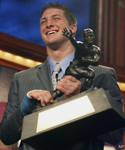 Tebow wins Heisman