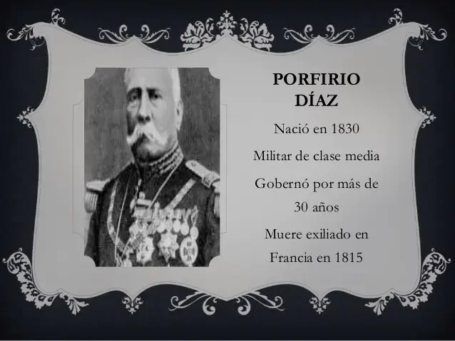 Nace en Oaxaca el militar y POLITICO PORFIRIO  DIAS