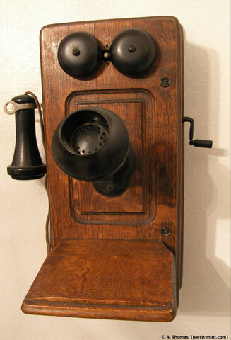 First telephone call