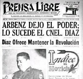 Golpe de Estado a Jacobo Árebenz