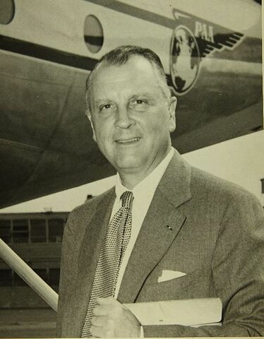 Juan Trippe. (1899-1981).