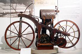 The first motorcycle