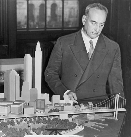 Robert Moses. (1888-1981).